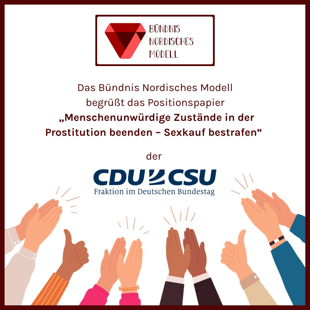 CDU/CSU-Fraktion befürwortet einstimmig die Einführung des Nordischen Modells!
